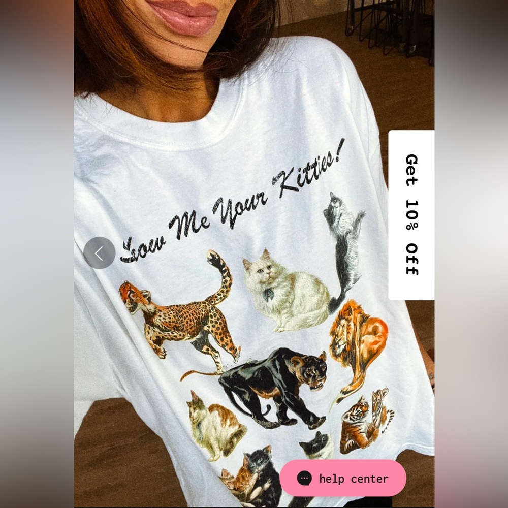 Dressed in Lala T-shirt size s/m